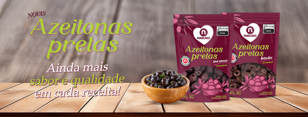 Azeitonas Pretas Nagumo